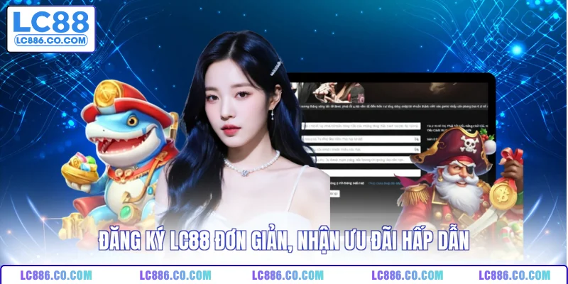 Đăng ký LC88 đơn giản, nhận ưu đãi hấp dẫn
